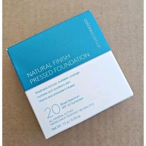 Colorescience Natural Finish Pressed Foundation SPF 20 Medium Sand 0.42 oz